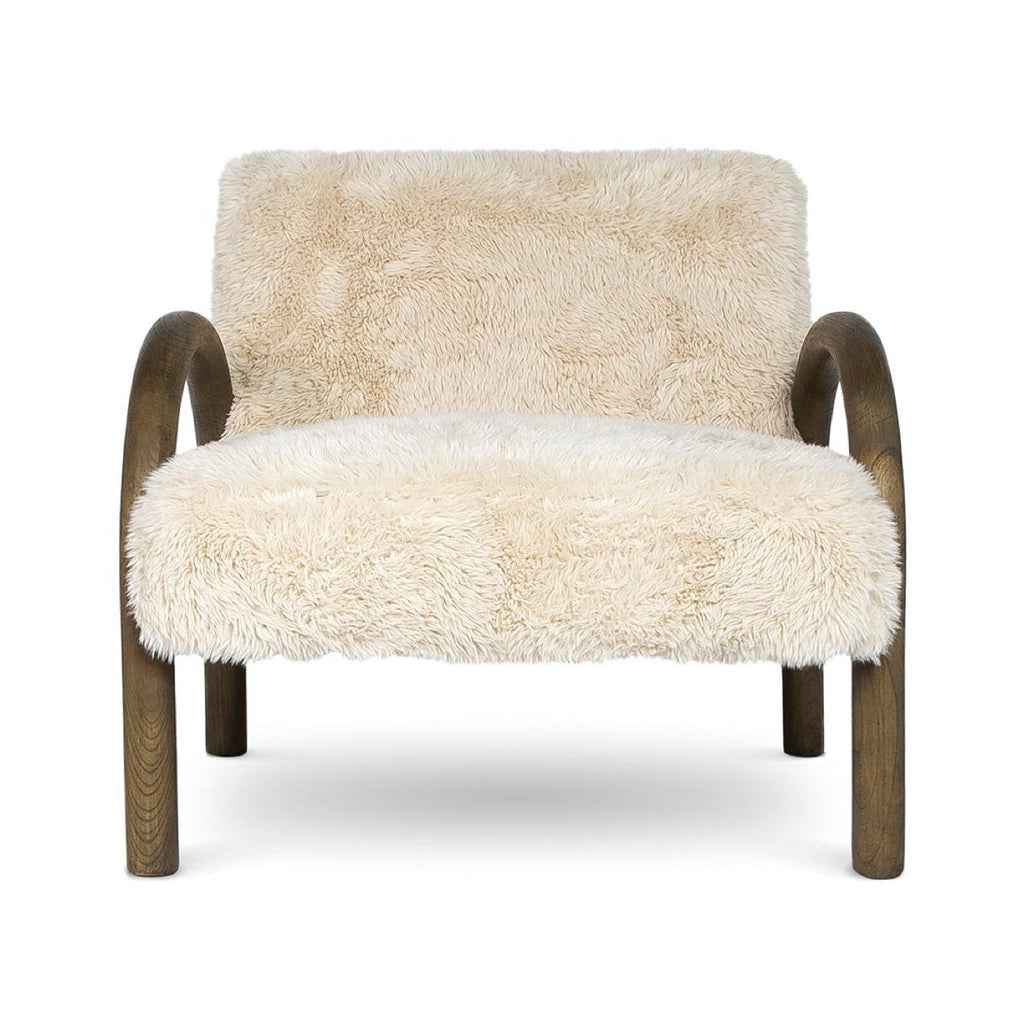 Eros Chair - Shaggy Sand