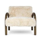 Eros Chair - Shaggy Sand