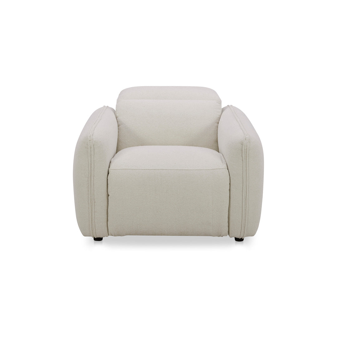 Eli Power Recliner Chair - Two Colors - Warm White or Dusk Grey