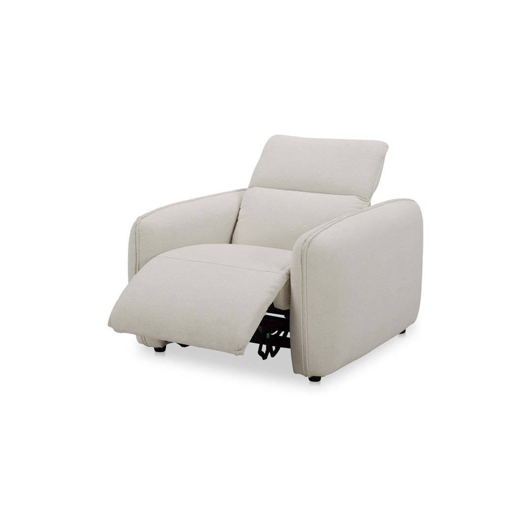 Eli Power Recliner Chair - Two Colors - Warm White or Dusk Grey