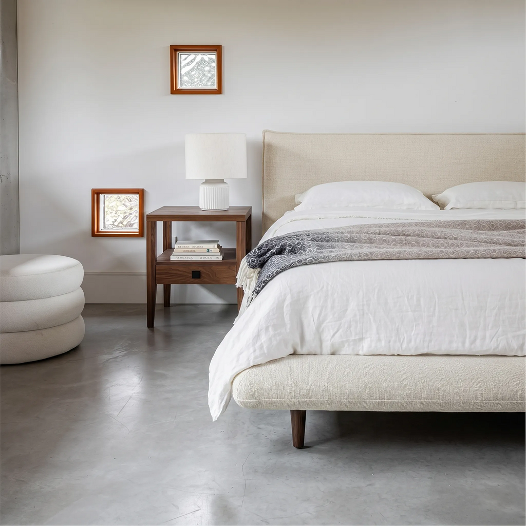 Fable King Bed - Ecru