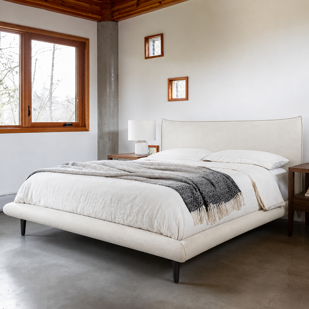 Fable King Bed - Ecru