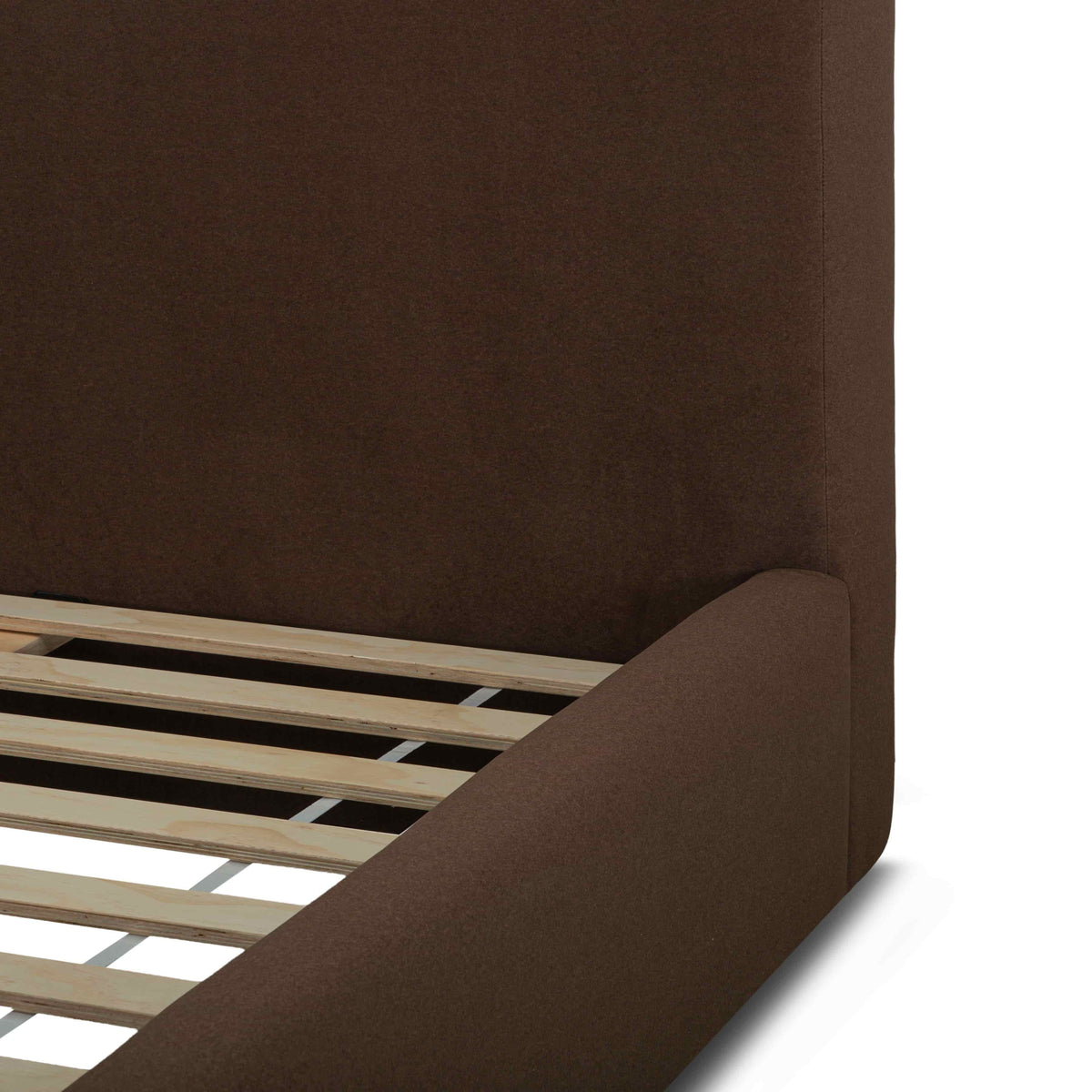 Filly Queen Bed - Velvet Coffee