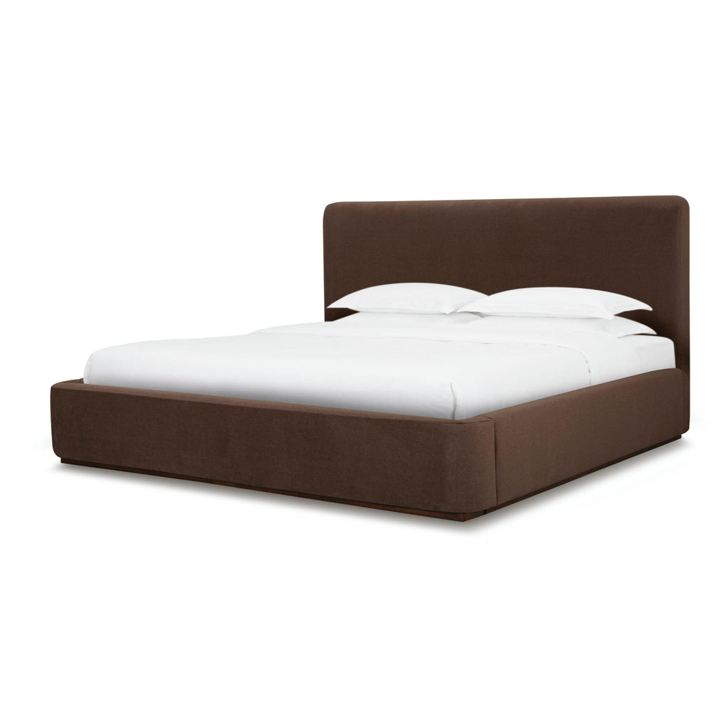 Filly King Bed - Velvet Coffee