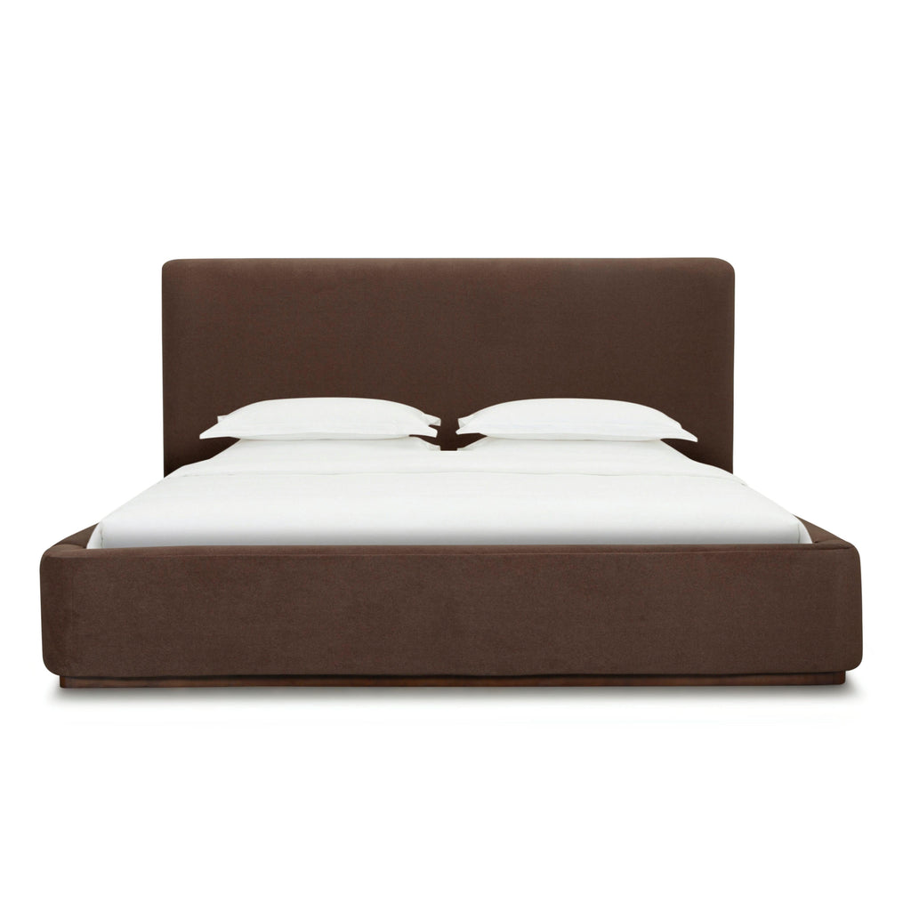 Filly King Bed - Velvet Coffee
