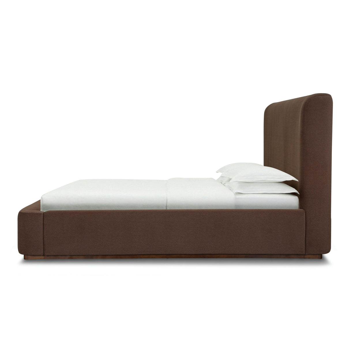 Filly King Bed - Velvet Coffee