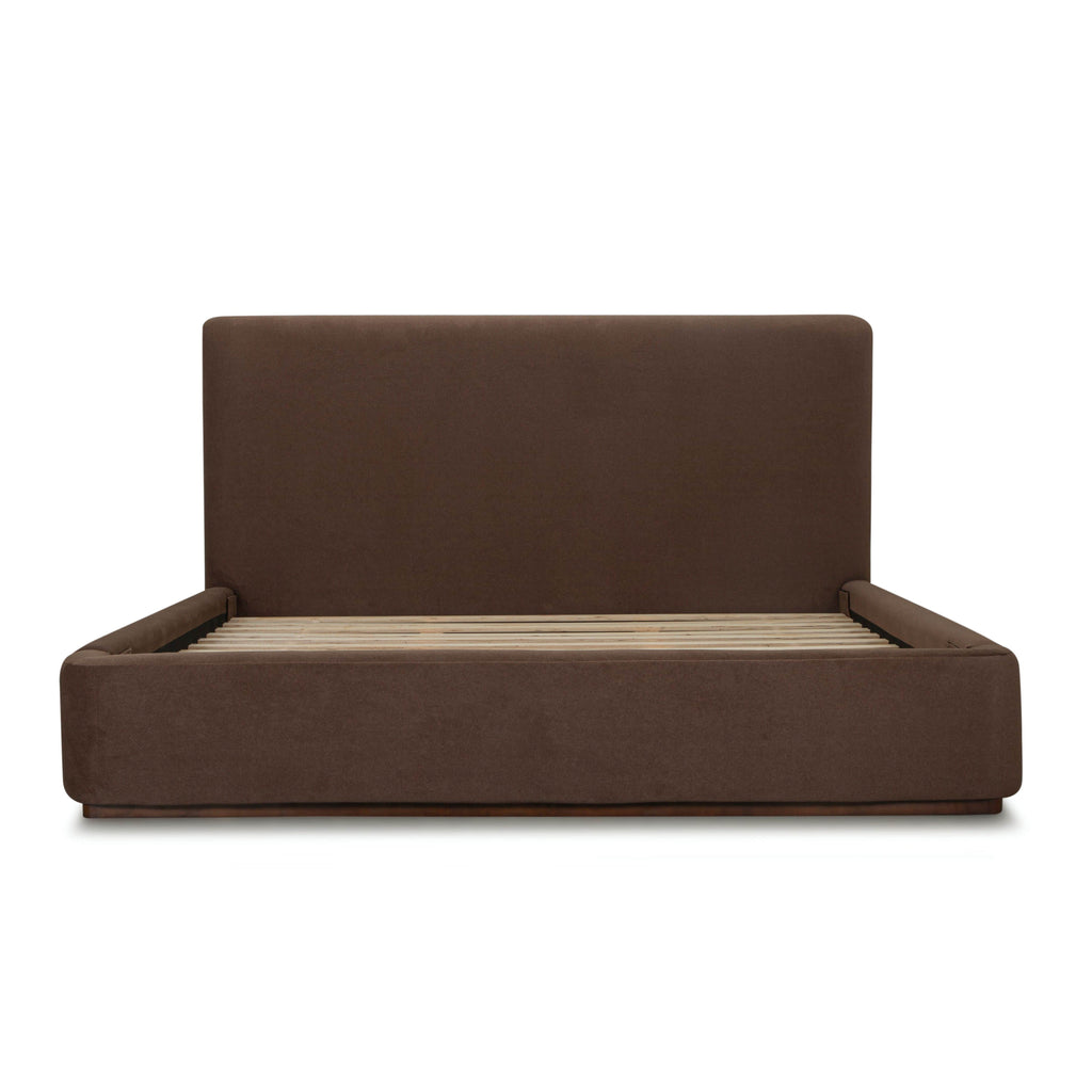 Filly King Bed - Velvet Coffee