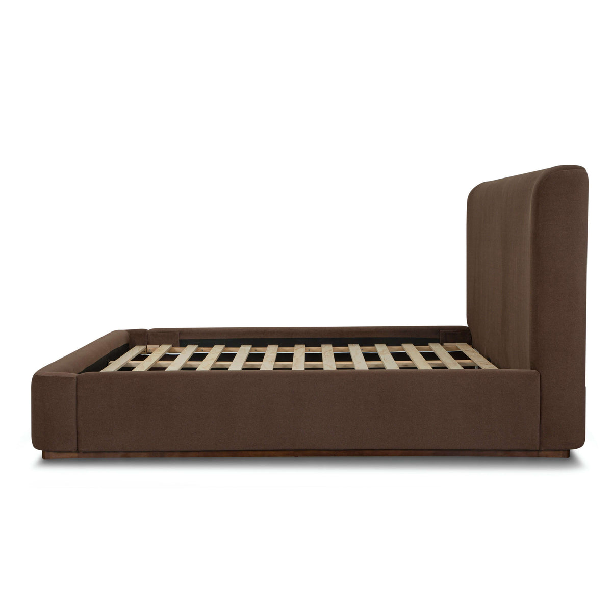 Filly King Bed - Velvet Coffee