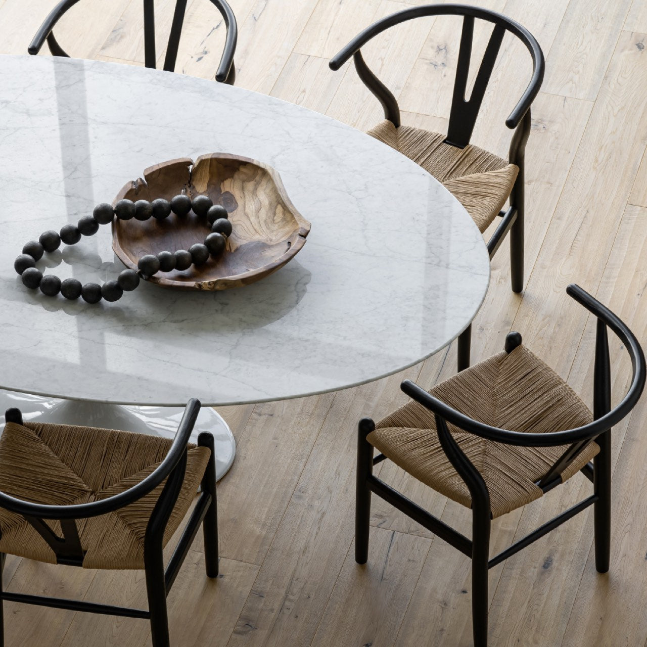 Flute Dining Table - Oval