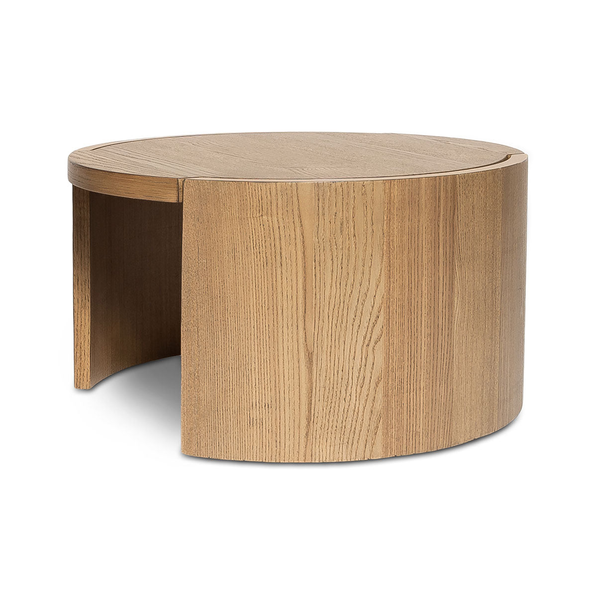 Forma Nesting Coffee Tables (Set of 2) - Rustic Oak