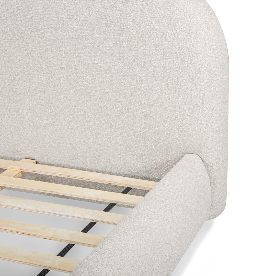 Fox Queen Bed - Buff