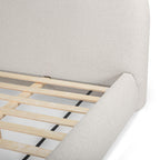 Fox King Bed - Buff