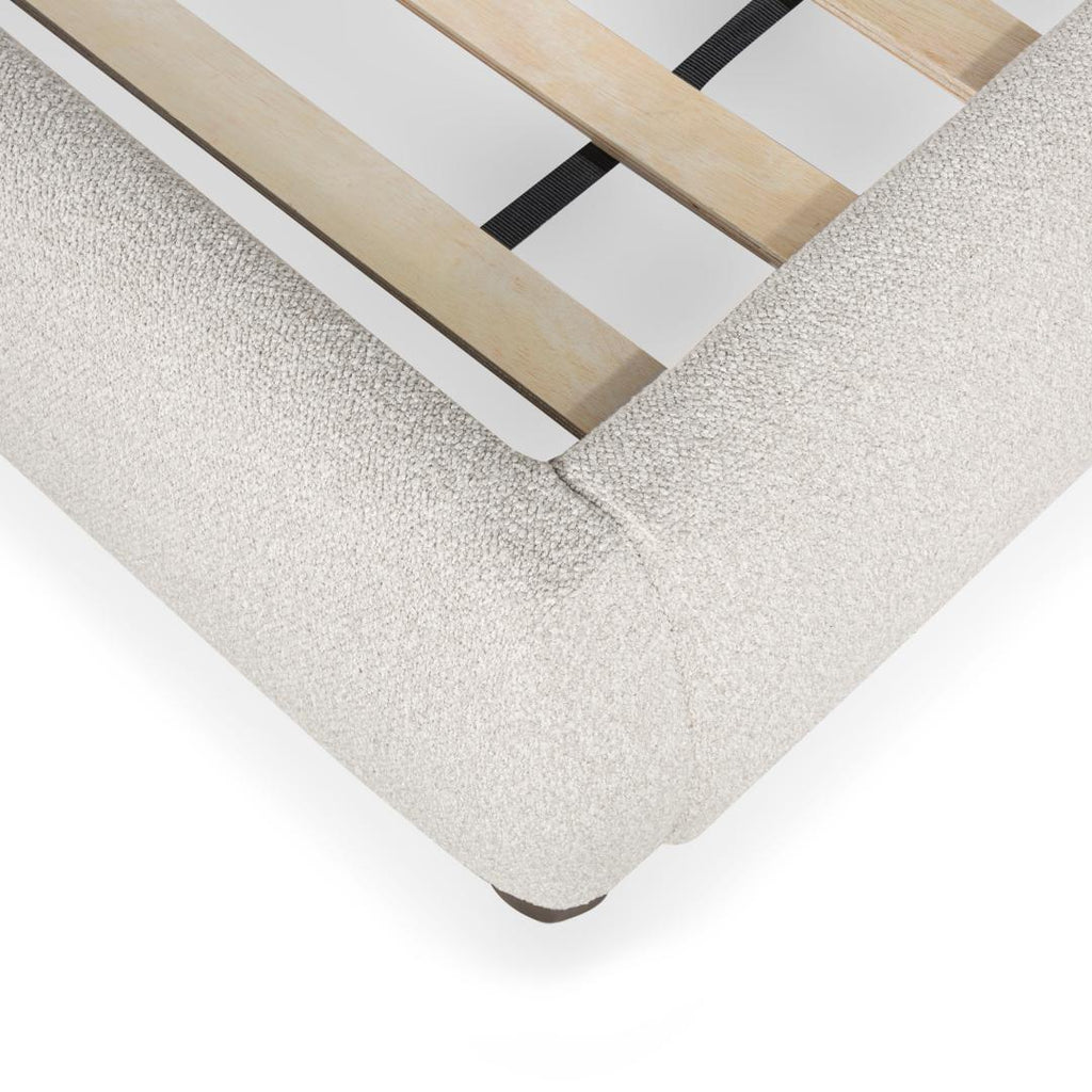 Fox King Bed - Buff