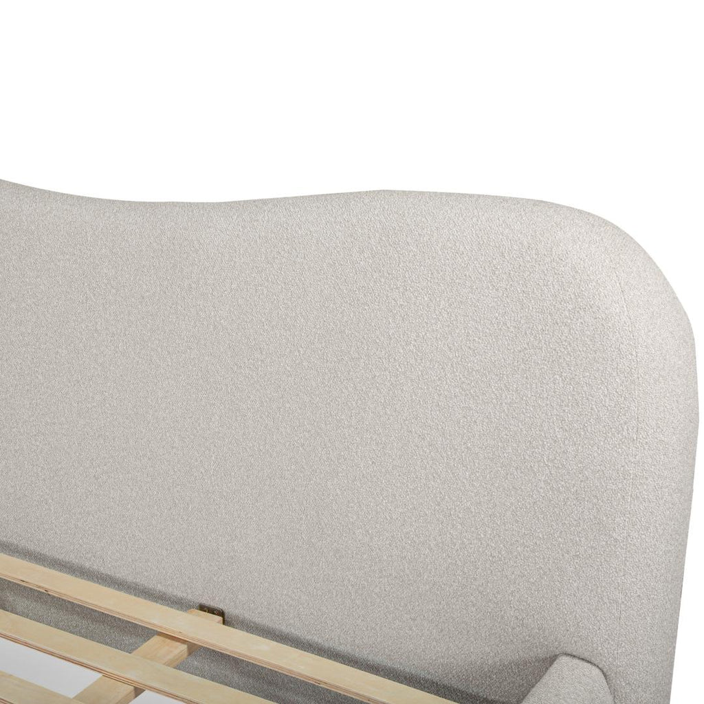 Fox King Bed - Buff