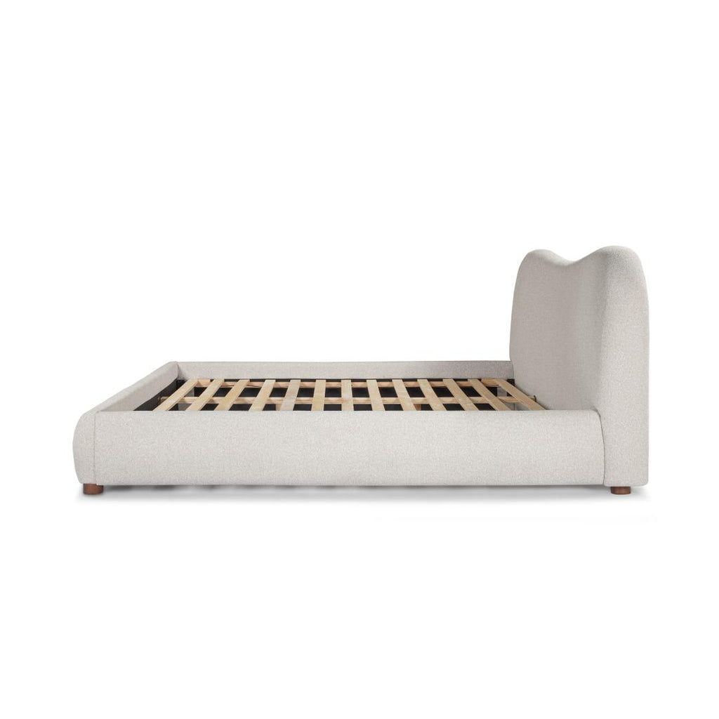 Fox King Bed - Buff