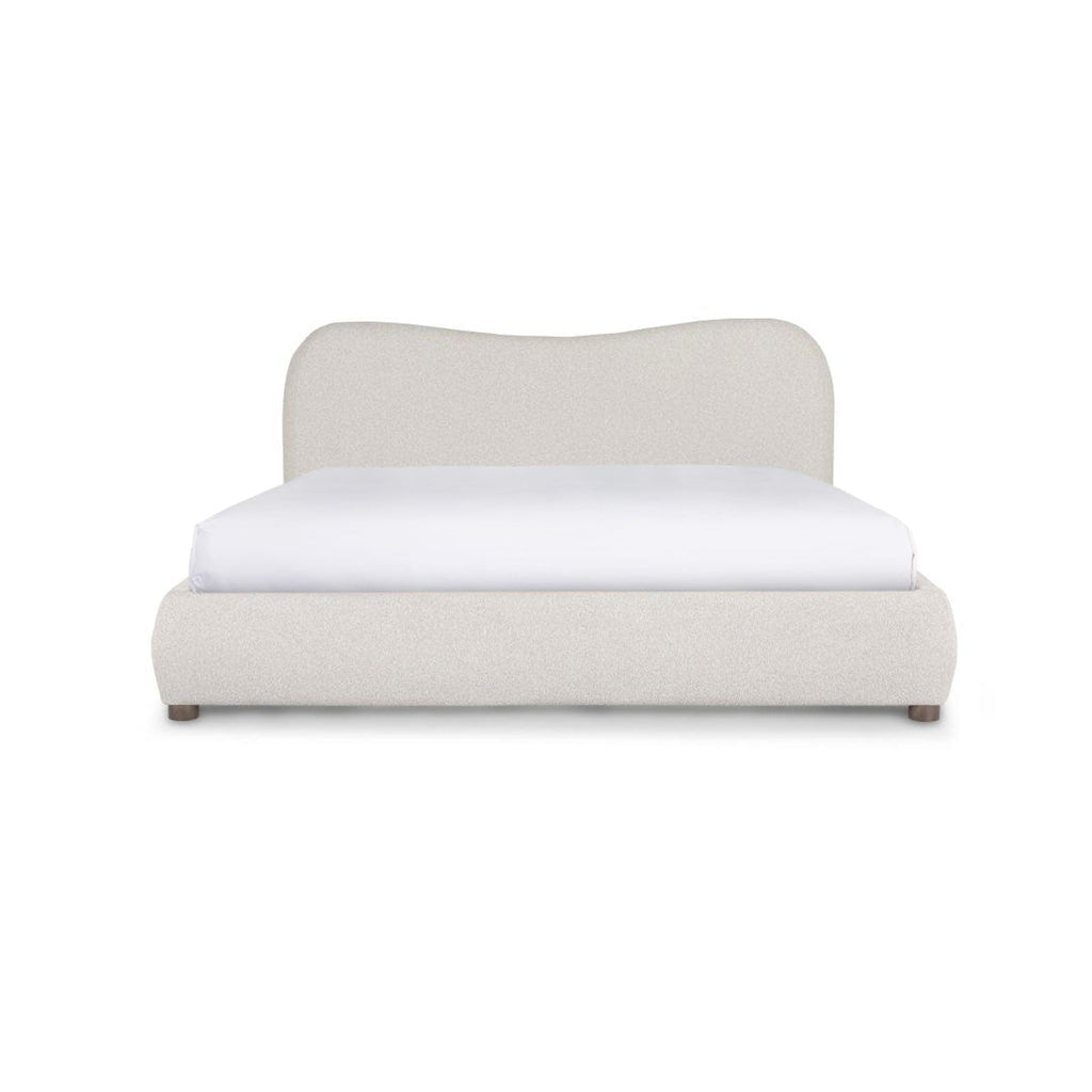 Fox King Bed - Buff
