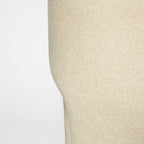 Ginger Ottoman - Velvet Natural