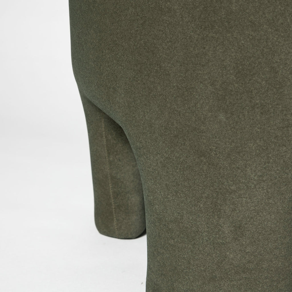 Ginger Ottoman - Velvet Fern