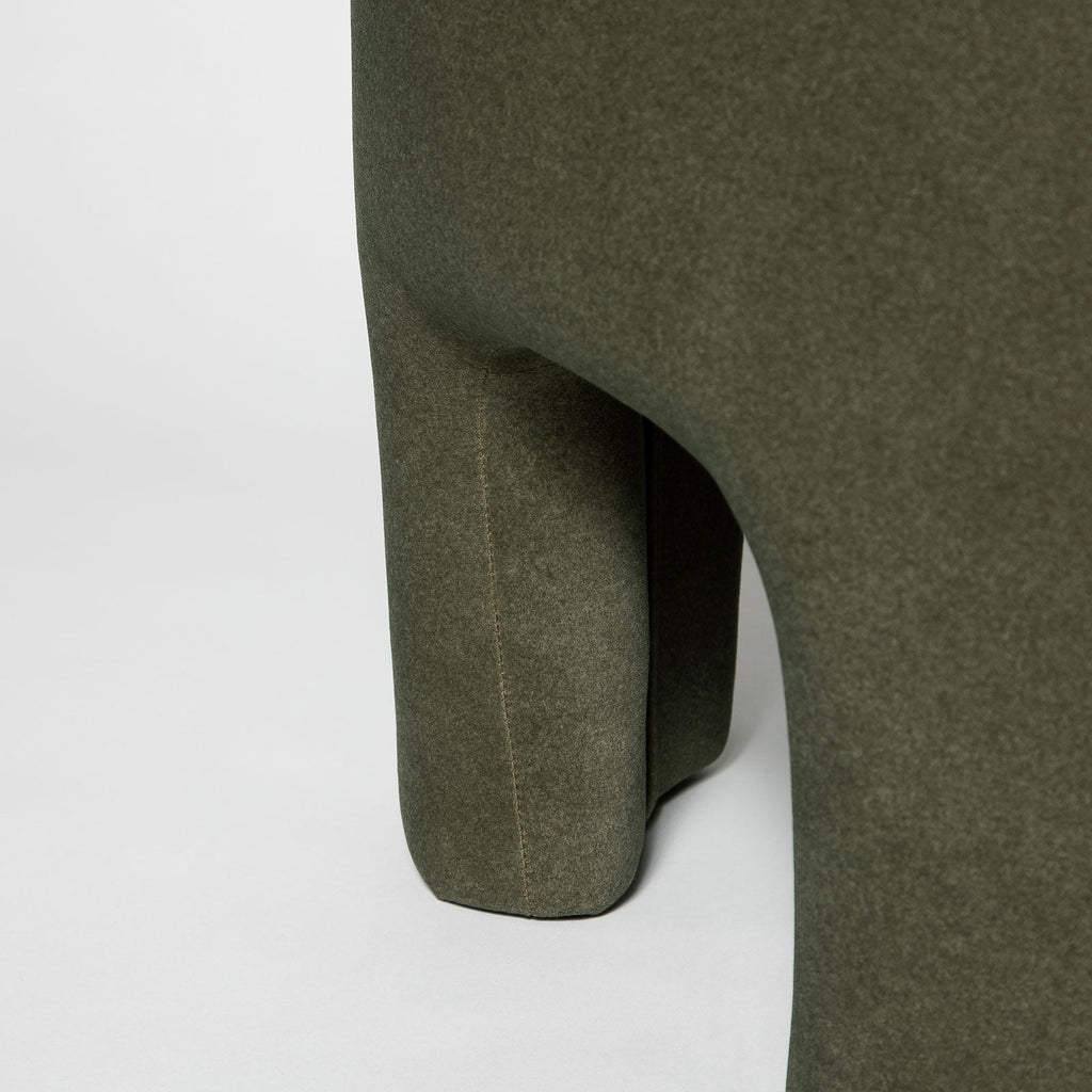 Ginger Ottoman - Velvet Fern