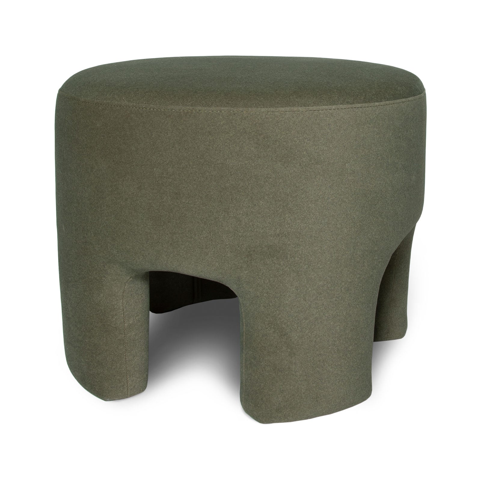 Ginger Ottoman - Velvet Fern