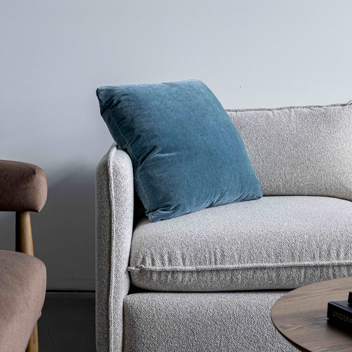 Ginger Square Cushion - Lake