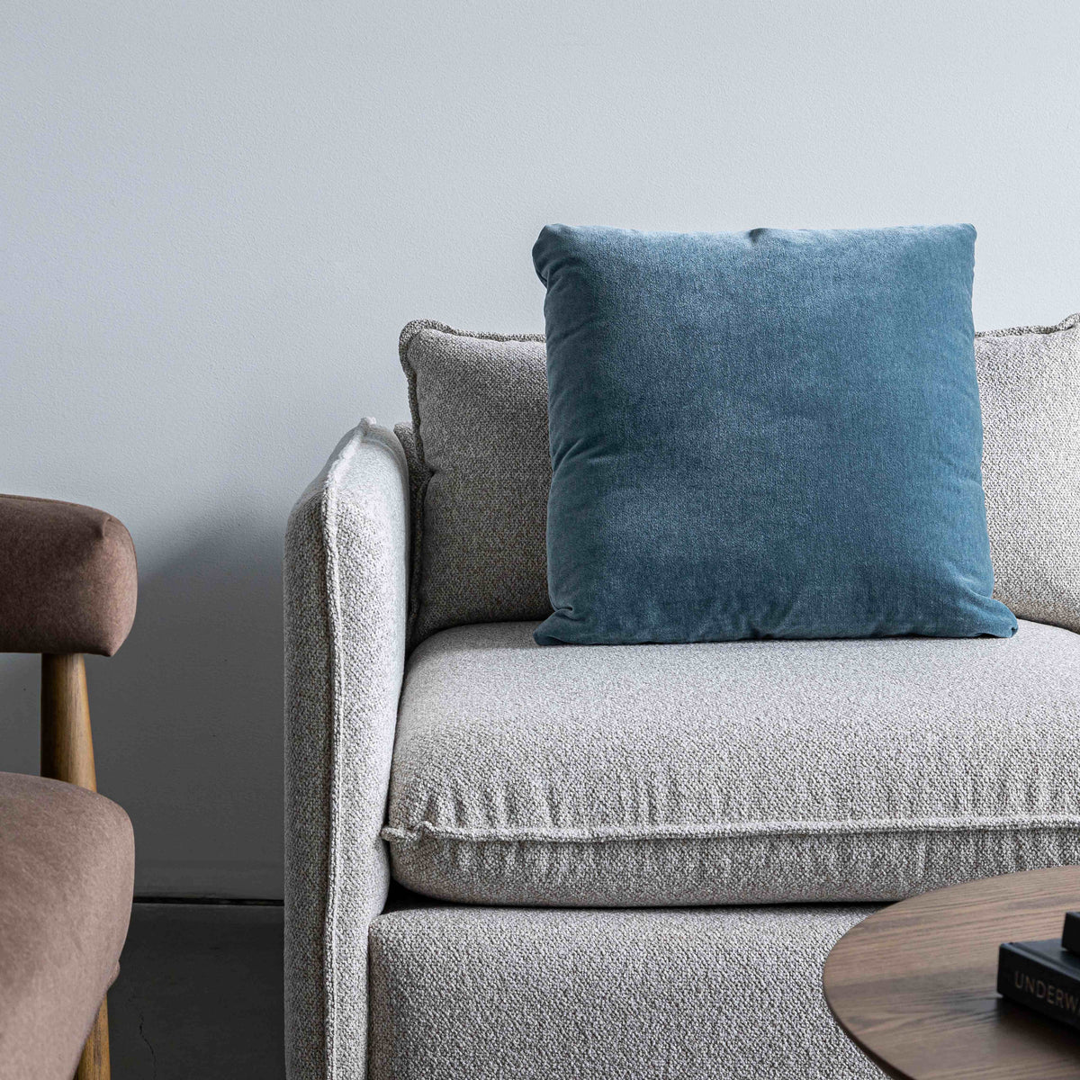 Ginger Square Cushion - Lake