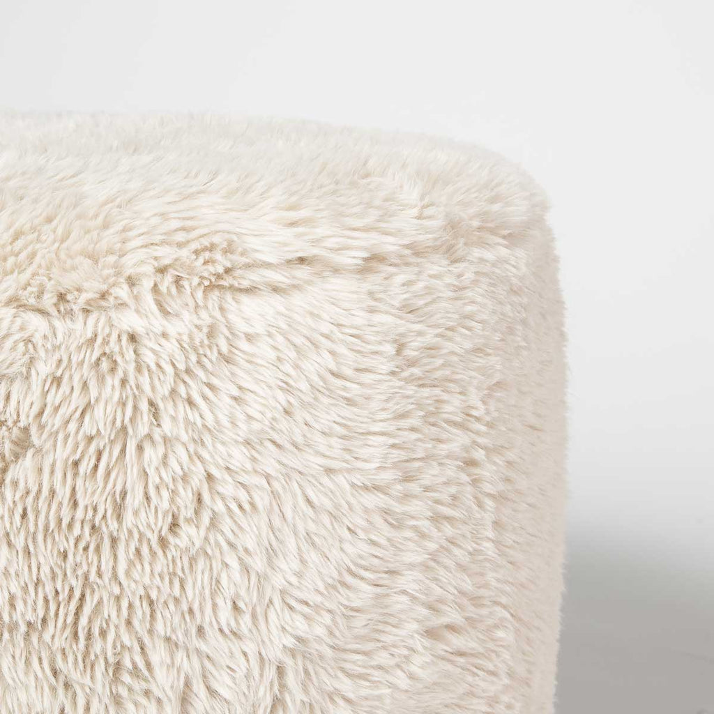 Ginger Ottoman - Downy Cream