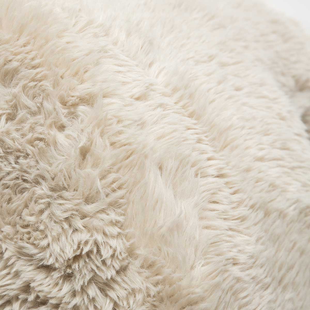 Ginger Ottoman - Downy Cream