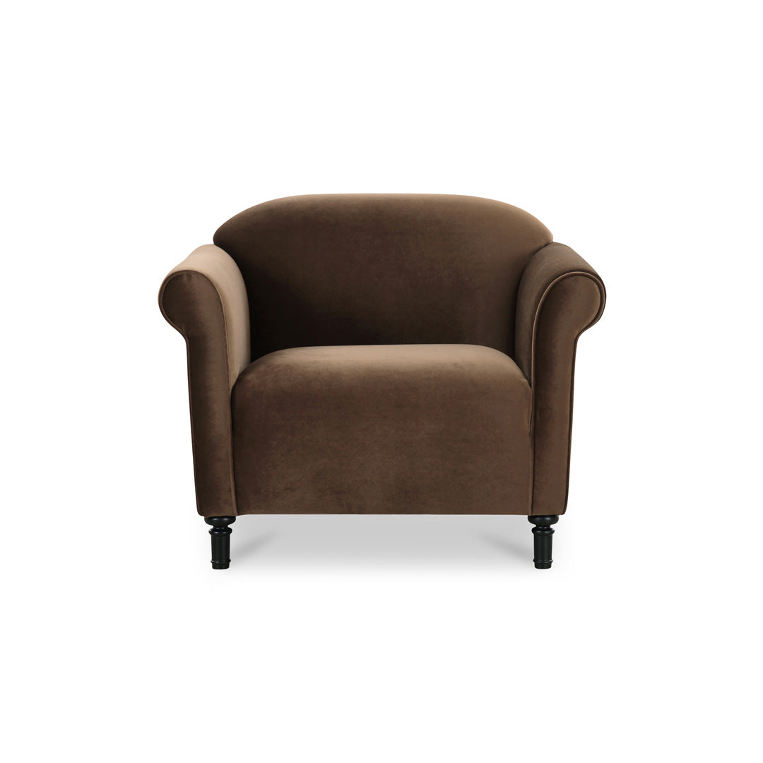 Harmony Accent Chair - Faux Mohair - Two Colors