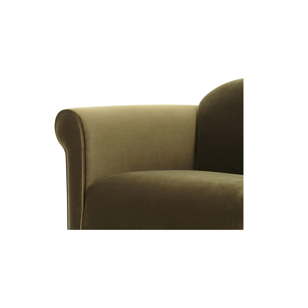 Harmony Accent Chair - Faux Mohair - Two Colors