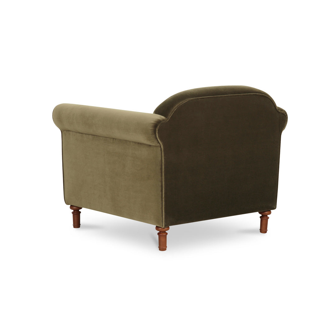 Harmony Accent Chair - Faux Mohair - Two Colors
