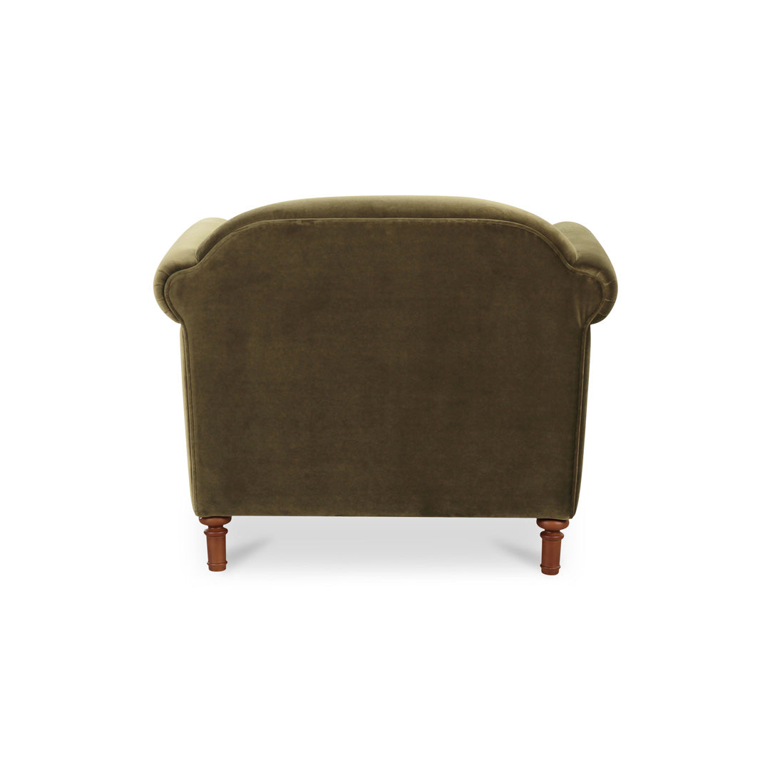 Harmony Accent Chair - Faux Mohair - Two Colors