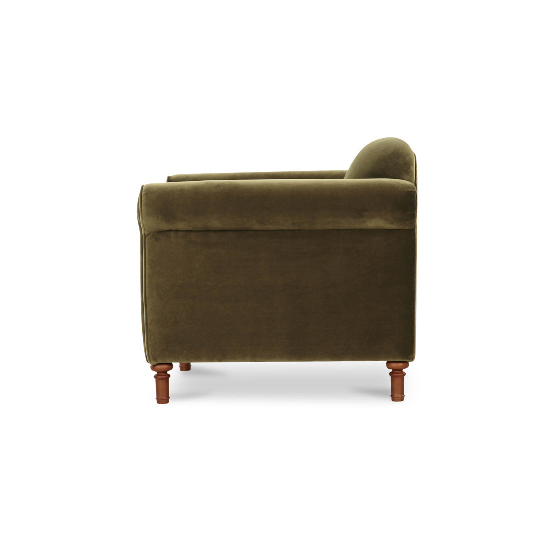 Harmony Accent Chair - Faux Mohair - Two Colors