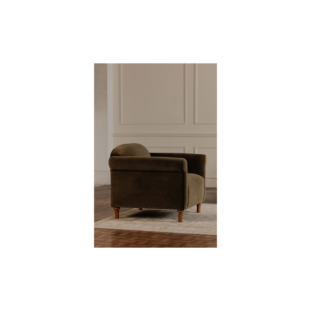Harmony Accent Chair - Faux Mohair - Two Colors