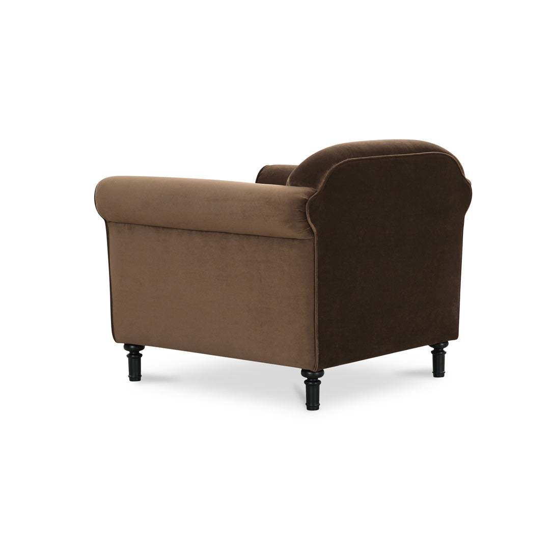 Harmony Accent Chair - Faux Mohair - Two Colors