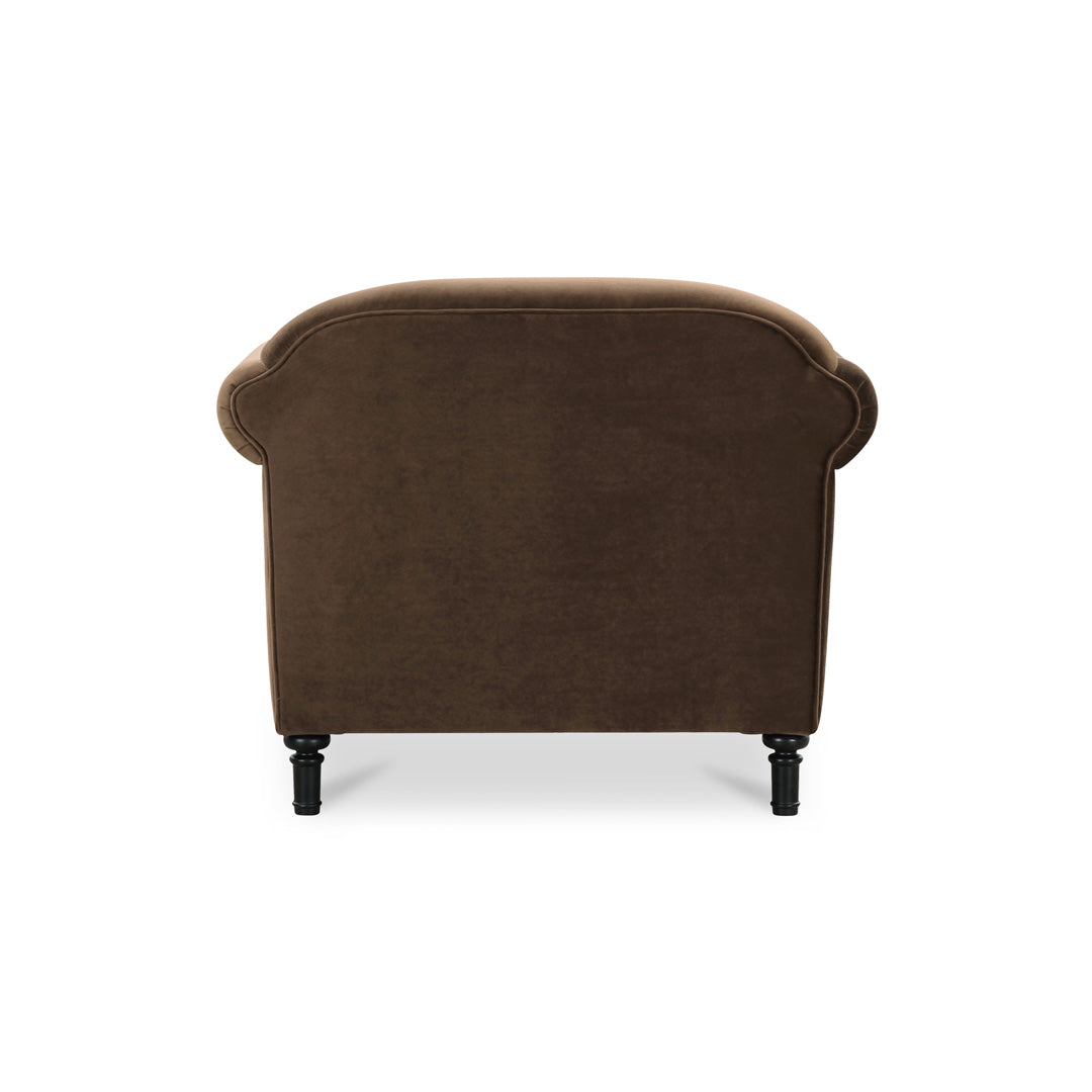Harmony Accent Chair - Faux Mohair - Two Colors