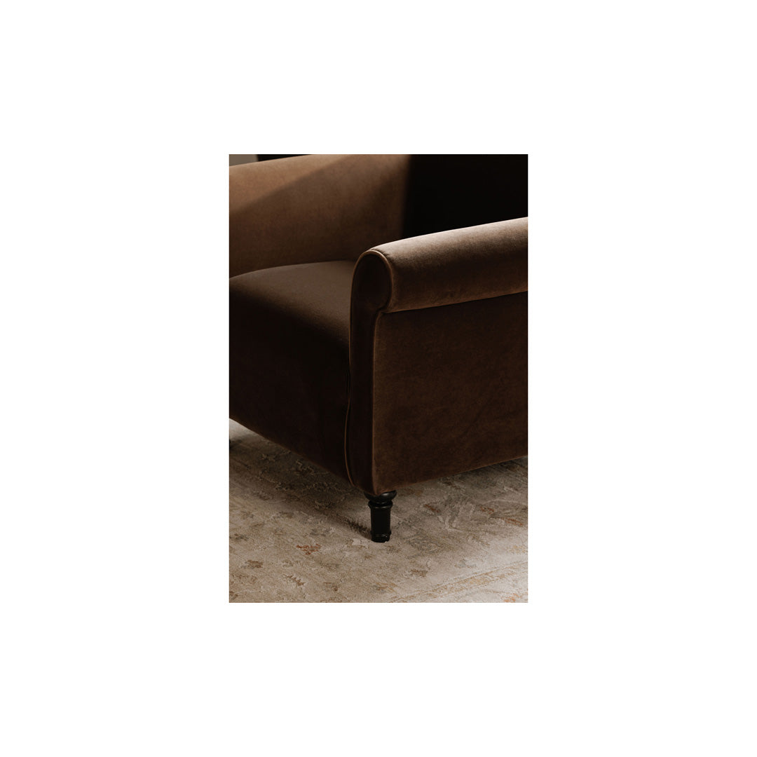 Harmony Accent Chair - Faux Mohair - Two Colors