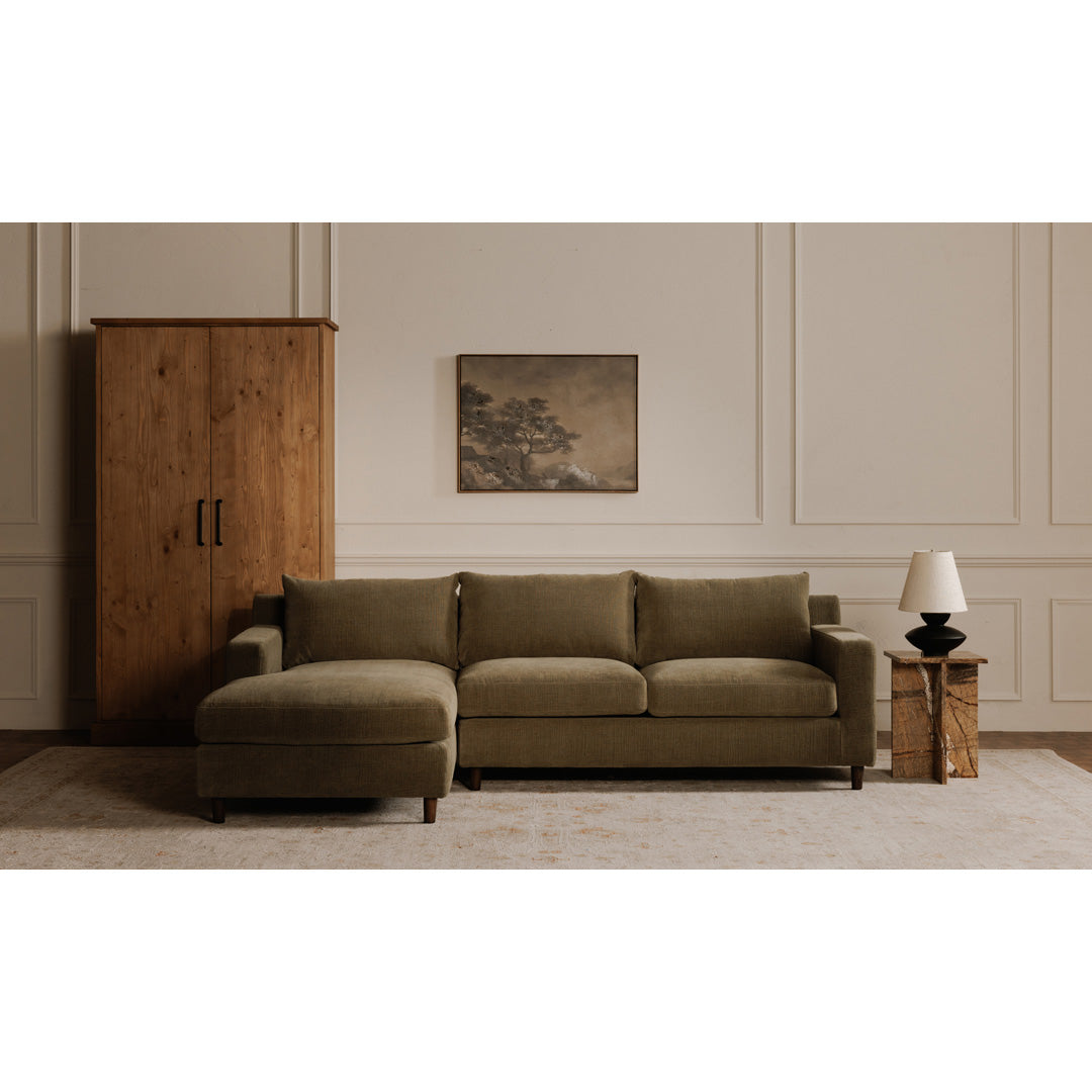 Hutton Right Sectional - Three Colors