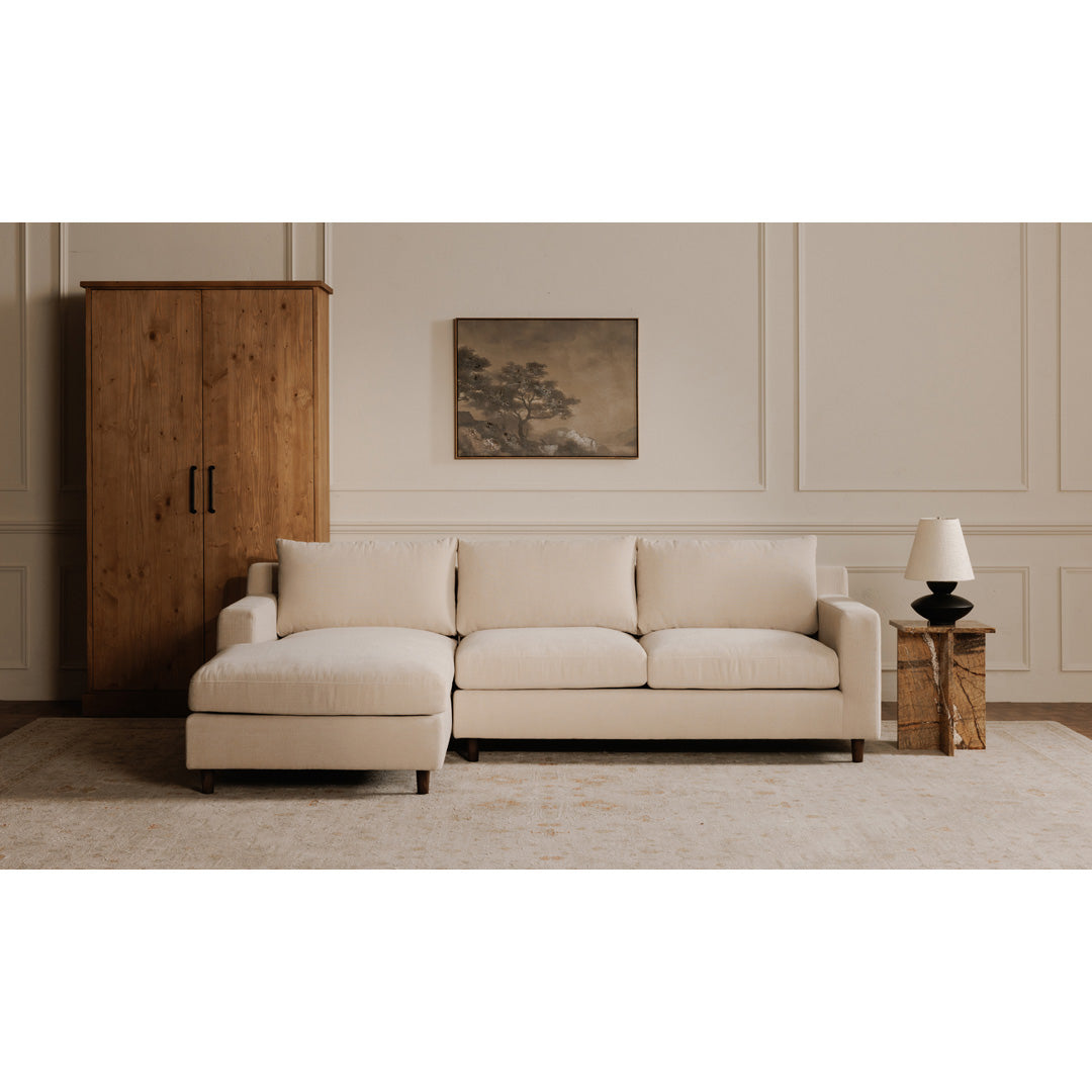 Hutton Left Sectional - Three Colors