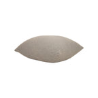 Grey Sherpa Style Decorative Pillow 20" x 20"