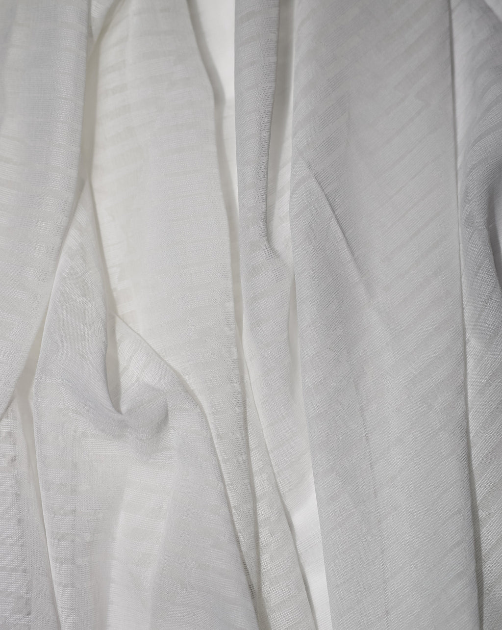 Olympia Semi Sheer Diamond  Pattern Grommet Curtain 80"x 95"