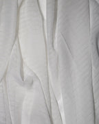 Olympia Semi Sheer Diamond  Pattern Grommet Curtain 80"x 95"