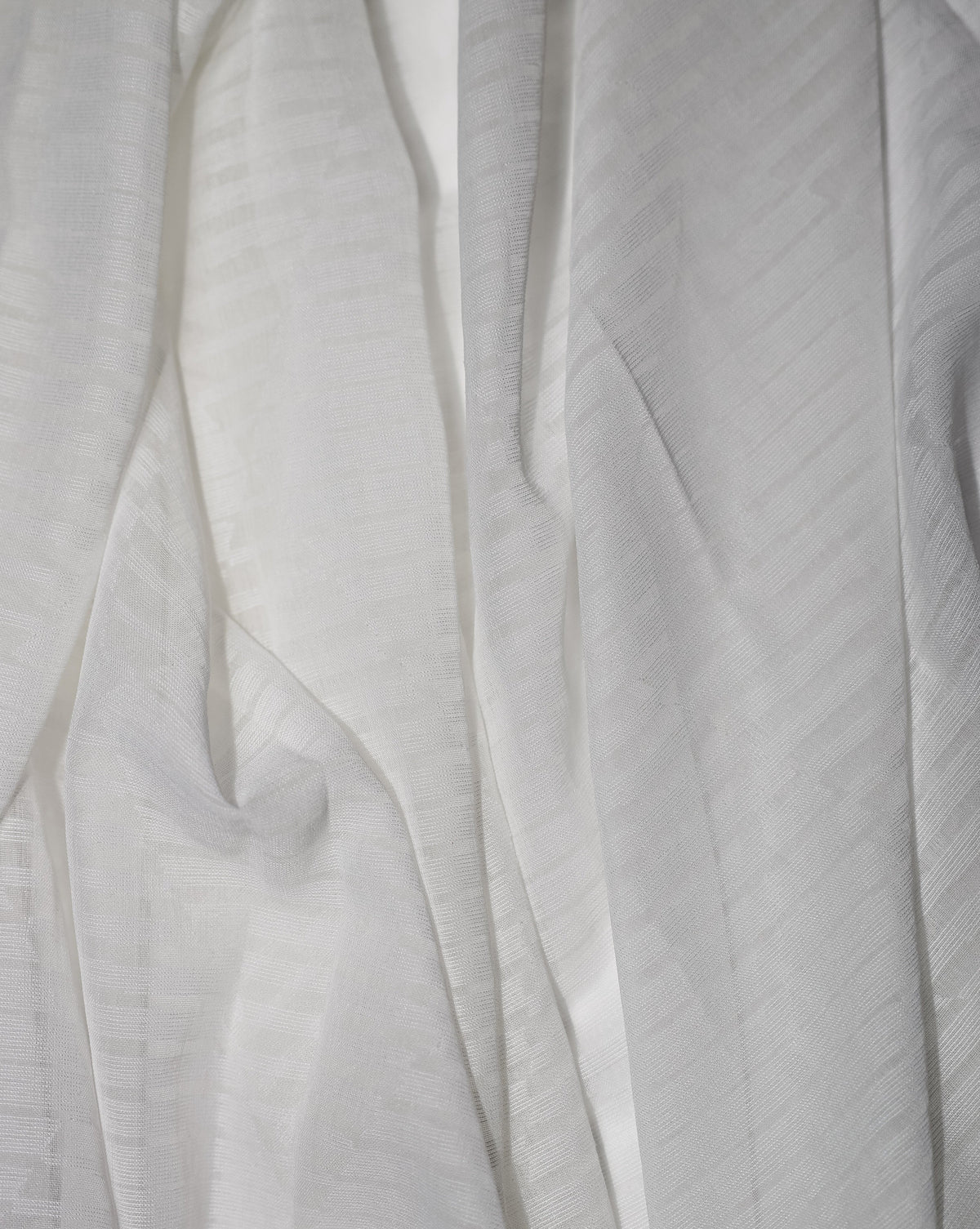 Olympia Semi Sheer Diamond  Pattern Grommet Curtain 80"x 95"
