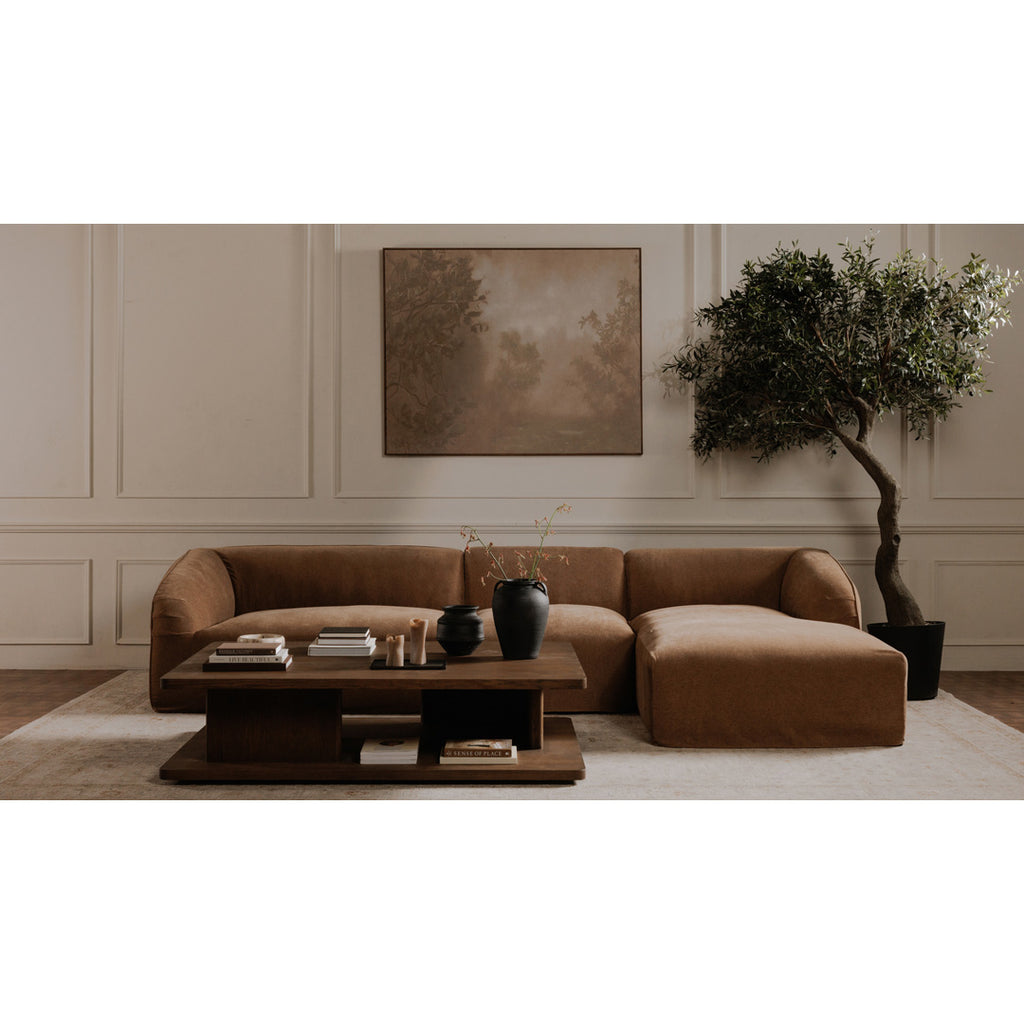 Isla Lounge 3 Piece Modular Sectional Sofa - 2 Colors