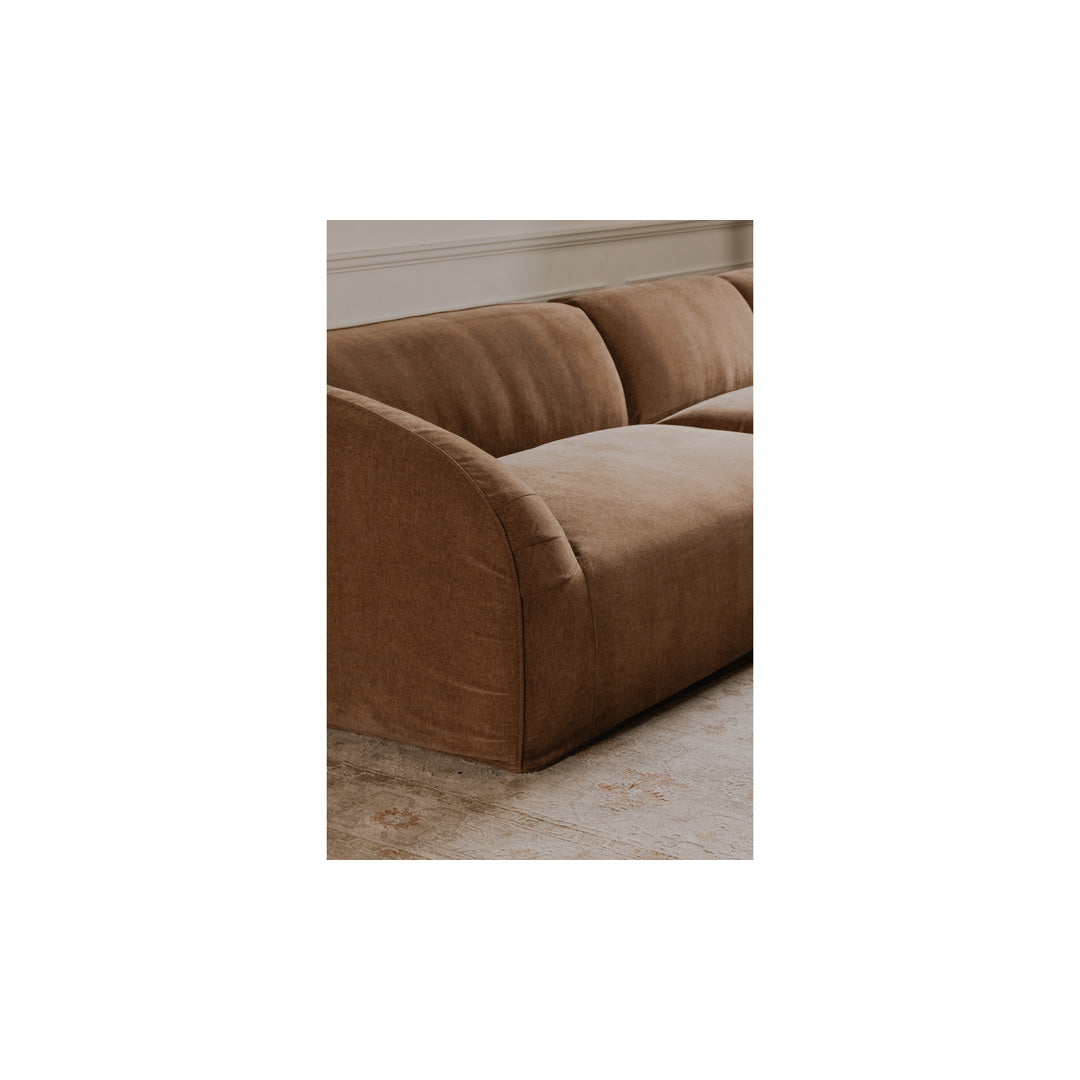 Isla Lounge 3 Piece Modular Sectional Sofa - 2 Colors