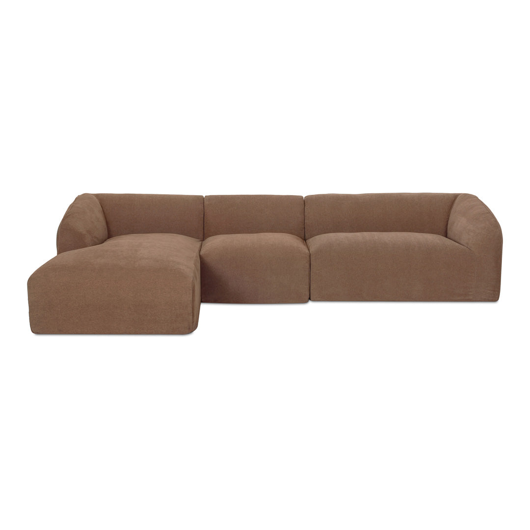 Isla Lounge 3 Piece Modular Sectional Sofa - 2 Colors