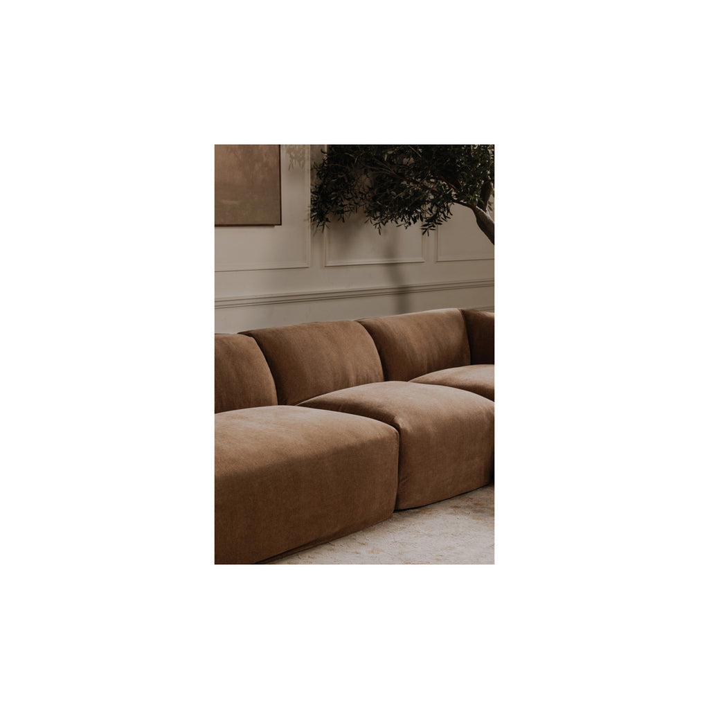 Isla Lounge 3 Piece Modular Sectional Sofa - 2 Colors