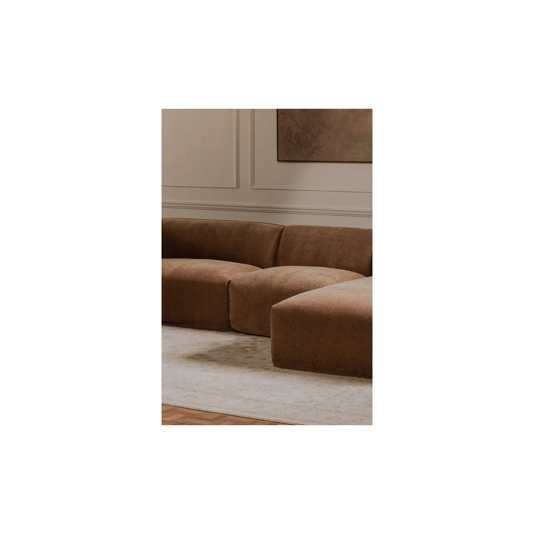 Isla Lounge 3 Piece Modular Sectional Sofa - 2 Colors