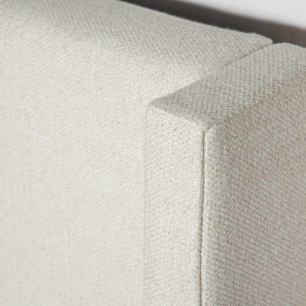 Josie King Storage Bed - Cream