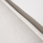 Julia King Storage Bed - Cream
